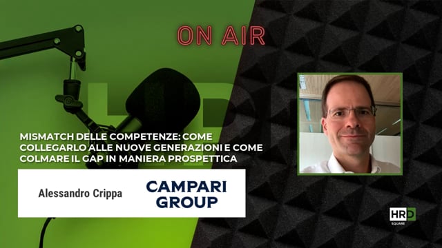 Mismatch delle competenze - gap e nuove generazioni  CAMPARI