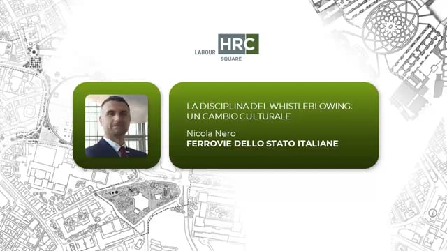 La disciplina del Whistleblowing: un cambio culturale Ferrov ...