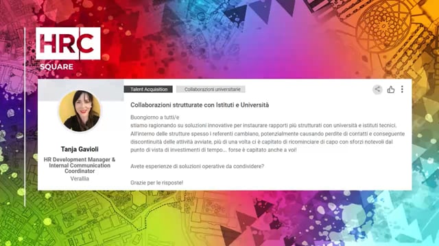Collaborazioni strutturate con Istituti e Università PRYSMI ...