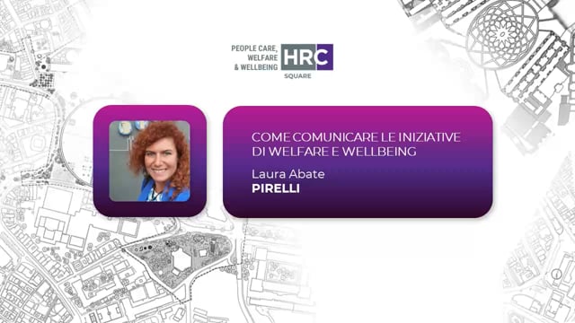 Come comunicare le iniziative di welfare e wellbeing PIRELLI