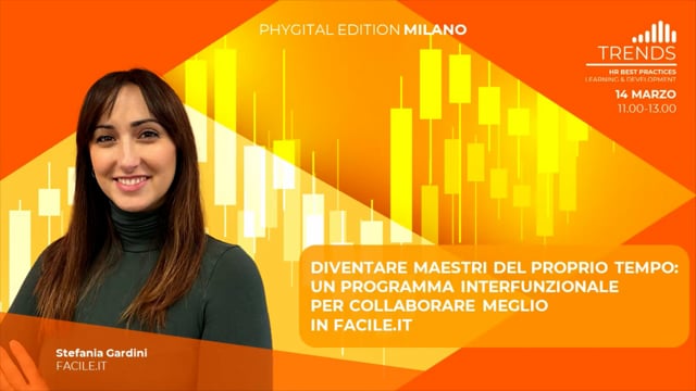 Diventare maestri del proprio tempo: un programma interfunzi ...