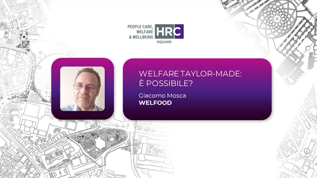 Welfare taylor-made, è possibile? WELFOOD