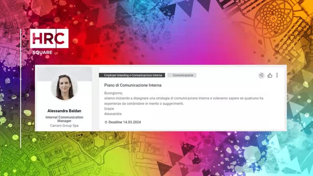 Q&A Piano di comunicazione interna CARREFOUR