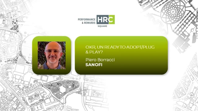OKR, un ready to adopt/plug & play? SANOFI