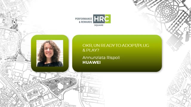 OKR, un ready to adopt/plug & play? HUAWEI