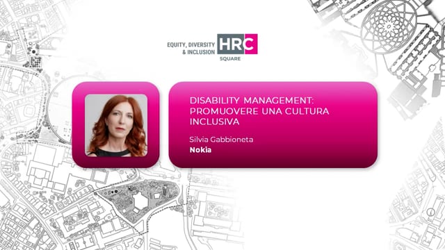 Disability management. Promuovere una cultura inclusiva NOKI ...