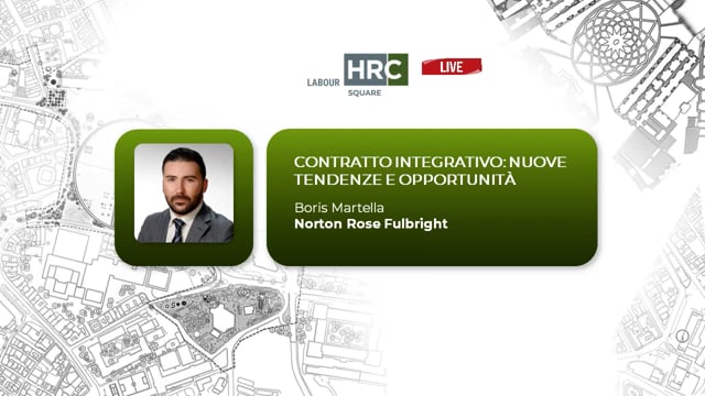 Contratto integrativo. Nuove tendenze e opportunità NORTON  ...