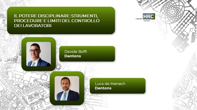 Il potere disciplinare: strumenti procedure e limiti del con ...