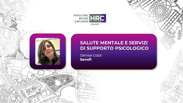 Salute mentale e servizi di supporto psicologico SANOFI